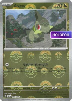 Axew (Poke Ball Pattern) (BLK) #068_V3 [EN/H]