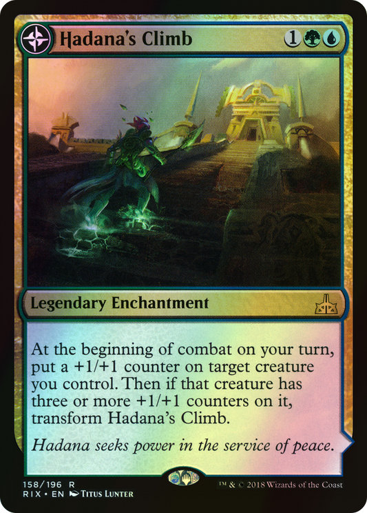 Hadana's Climb // Winged Temple of Orazca (RIX) #158 [EN/F]