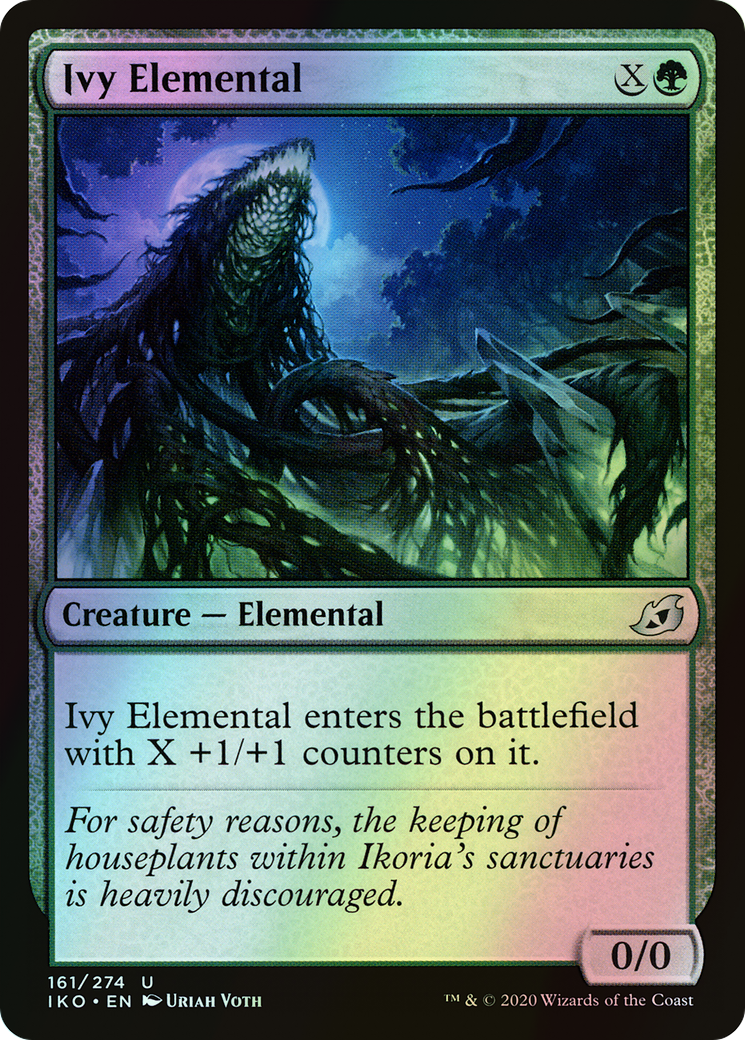 Ivy Elemental (IKO) #161 [EN/F]