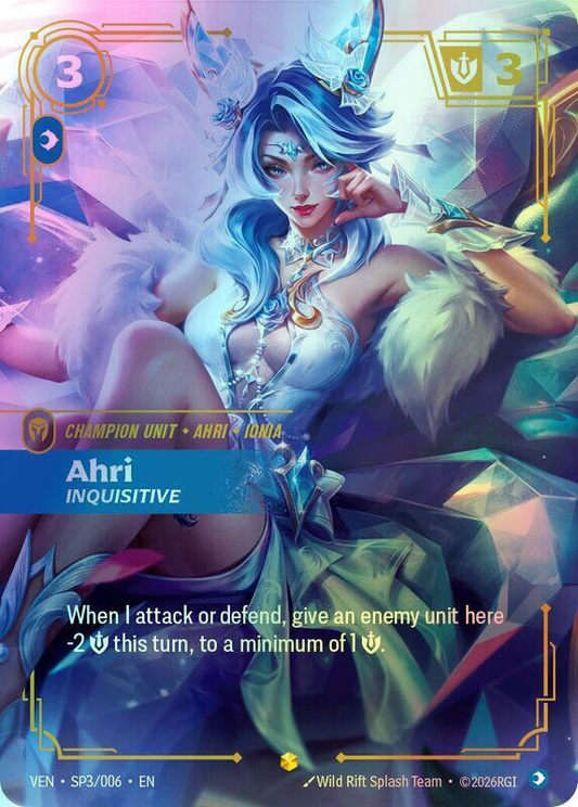 Ahri, Inquisitive (VEN) #SP3 [EN/F] s/o