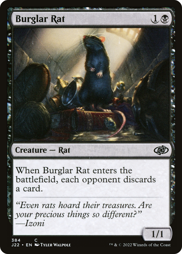 Burglar Rat (J22) #384 [EN/N] s/o