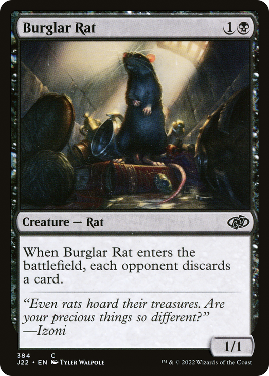 Burglar Rat (J22) #384 [EN/N] s/o