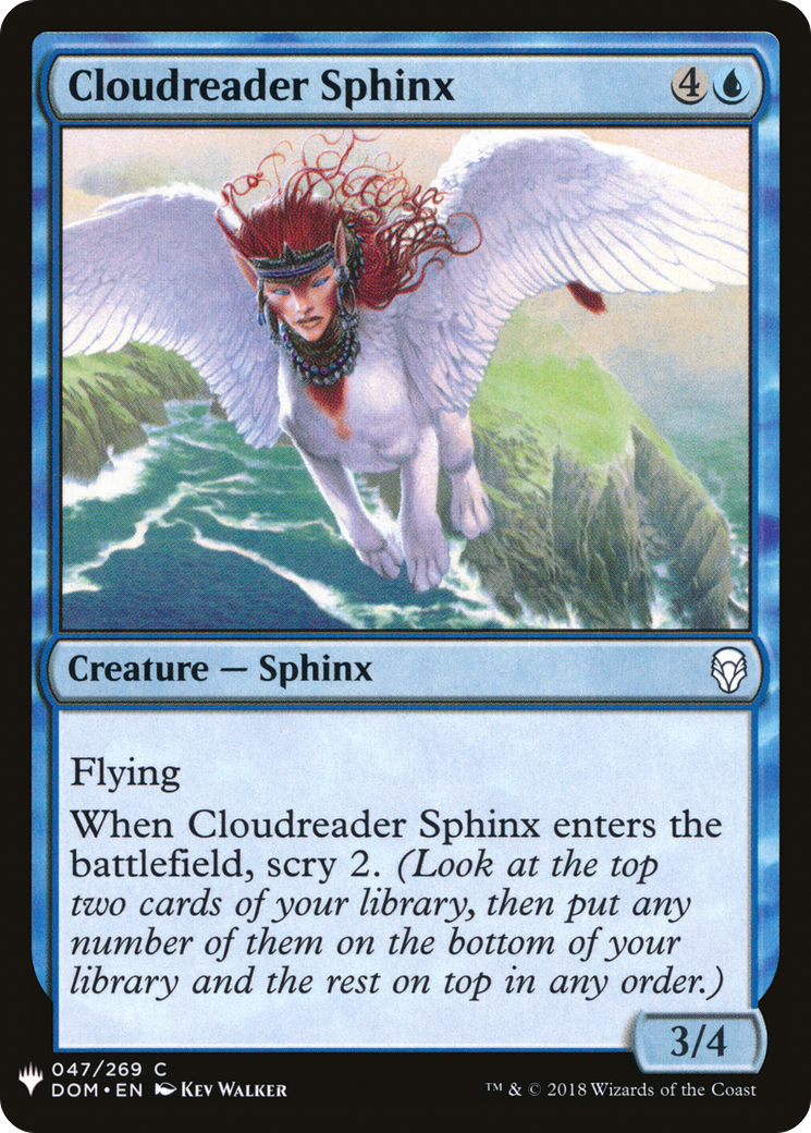 Cloudreader Sphinx (PLST) #DOM-47 [EN/N]