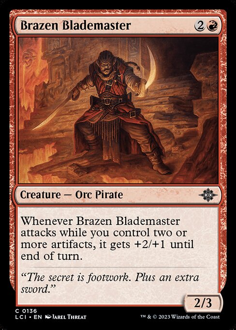 Brazen Blademaster (LCI) #136 [EN/N]