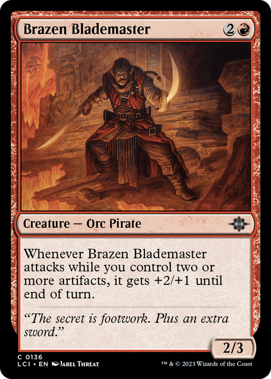 Brazen Blademaster (LCI) #136 [EN/N]