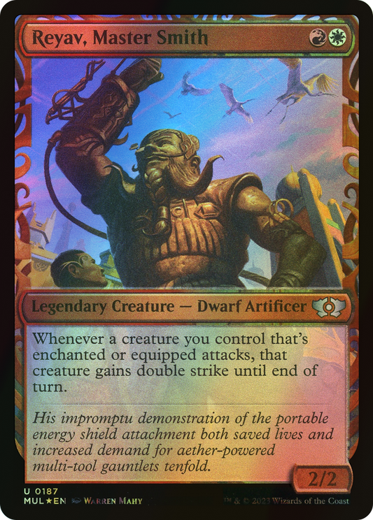 Reyav, Master Smith - Halo Foil (MUL) #187 [EN/F]