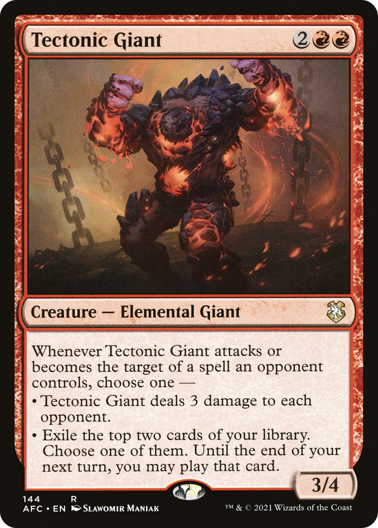 Tectonic Giant (AFC) #144 [EN/N]