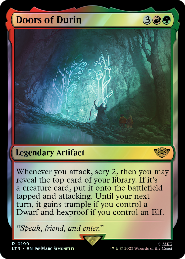 Doors of Durin (LTR) #199 [EN/F] s/o