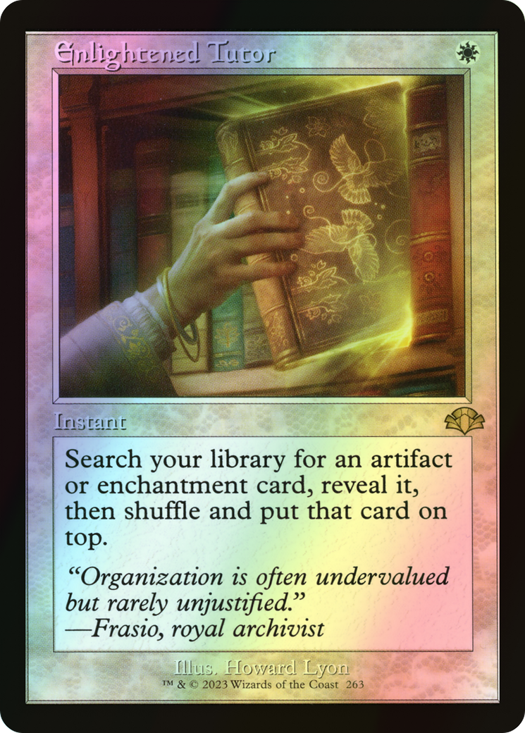 Enlightened Tutor (DMR) #263 [EN/F] s/o