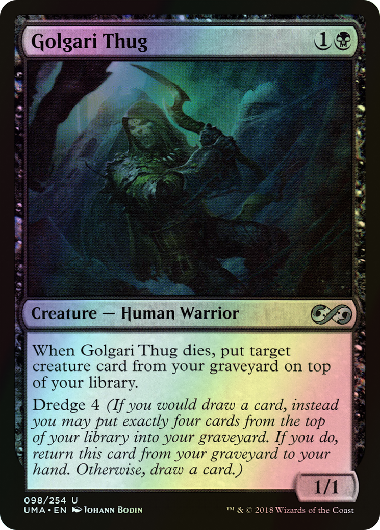 Golgari Thug (UMA) #98 [EN/F] s/o