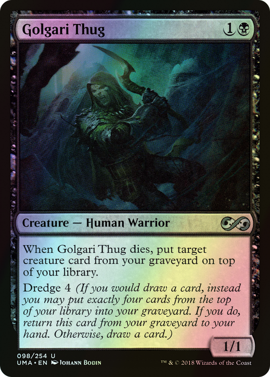 Golgari Thug (UMA) #98 [EN/F] s/o