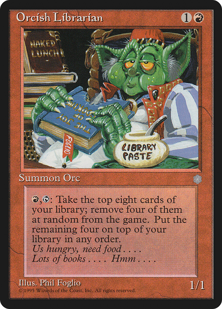 Orcish Librarian (ICE) #209 [EN/N]