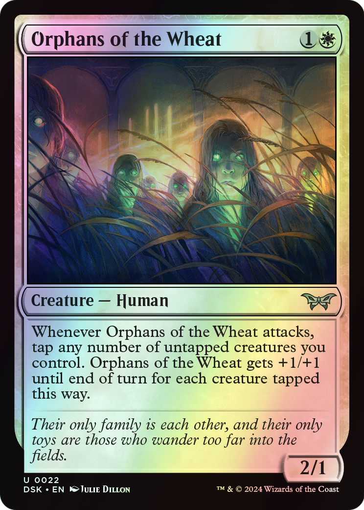 Orphans of the Wheat (DSK) #22 [EN/F] s/o