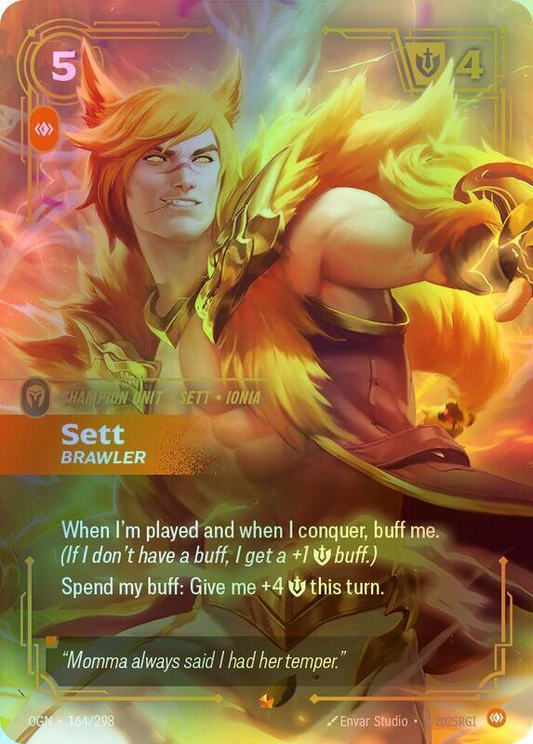 Sett - Brawler (OGN) #164 [EN/F] s/o