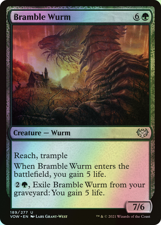 Bramble Wurm (VOW) #189 [EN/F] s/o