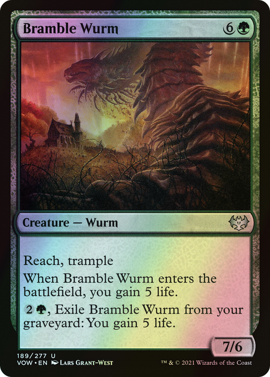 Bramble Wurm (VOW) #189 [EN/F] s/o