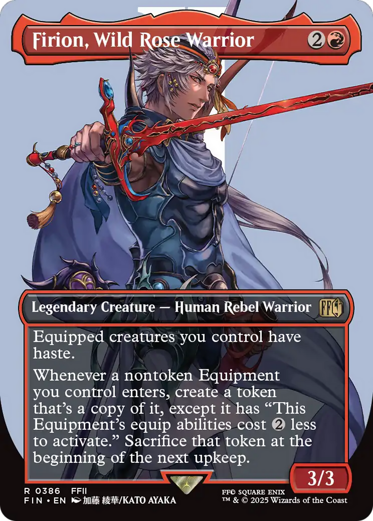 Firion, Wild Rose Warrior (FIN) #386 [EN/N] s/o