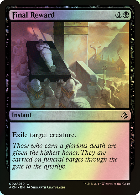 Final Reward (AKH) #92 [EN/F]