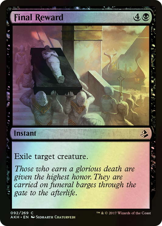 Final Reward (AKH) #92 [EN/F]