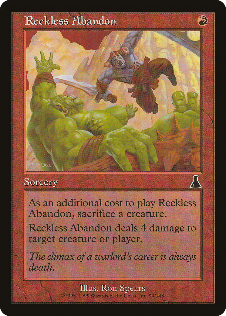 Reckless Abandon (UDS) #94 [EN/N] s/o