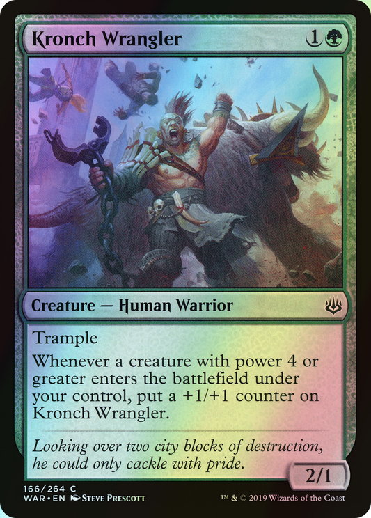 Kronch Wrangler (WAR) #166 [EN/F]