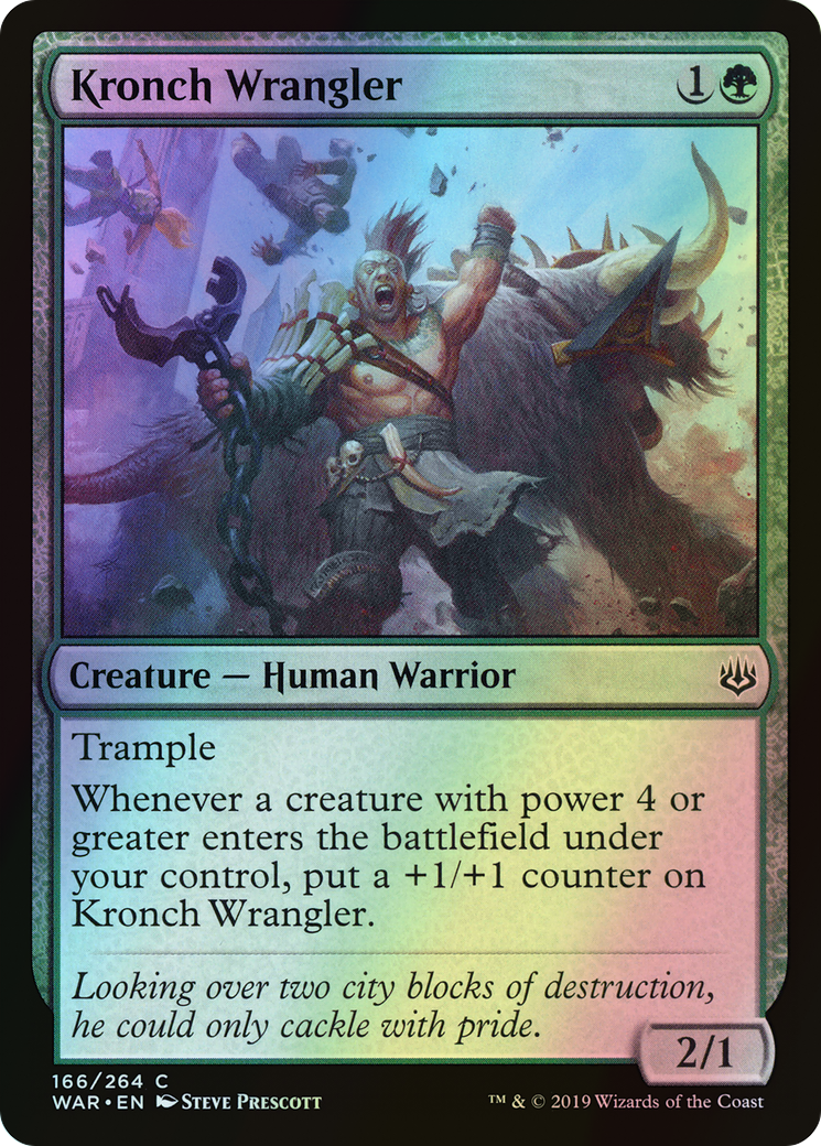 Kronch Wrangler (WAR) #166 [EN/F]