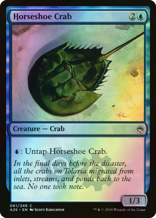 Horseshoe Crab (A25) #61 [EN/F]