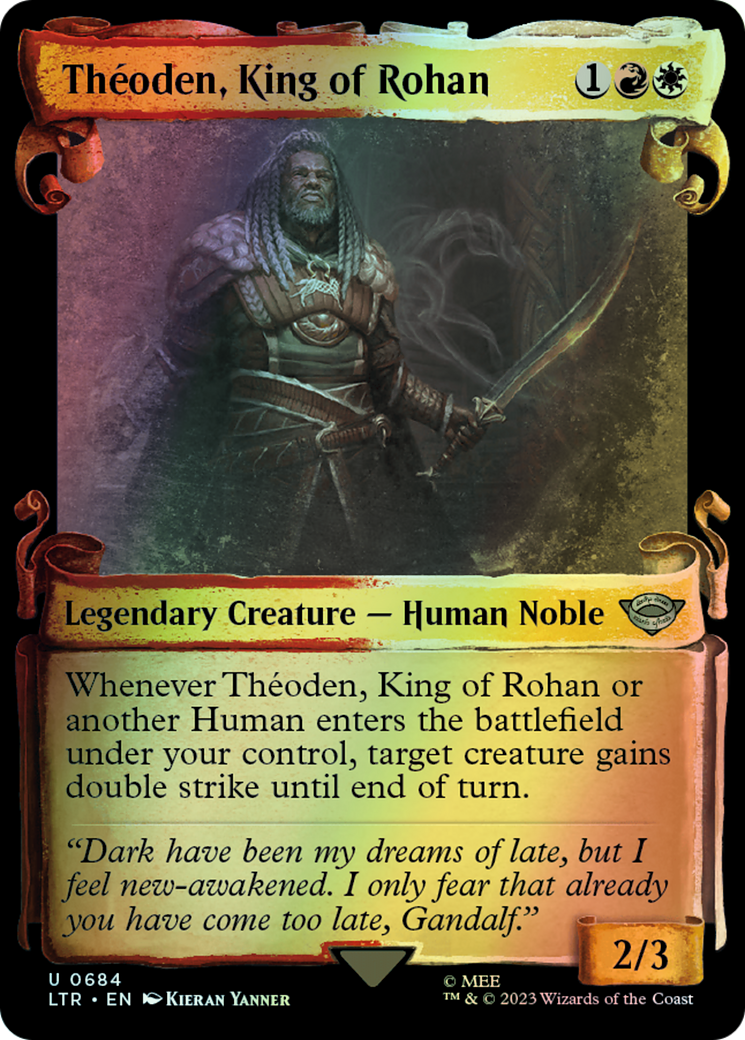 Théoden, King of Rohan - Silver Foil (LTR) #684 [EN/F]