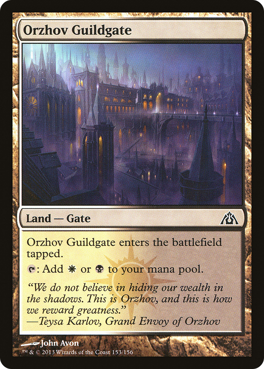 Orzhov Guildgate (DGM) #153 [EN/N] s/o