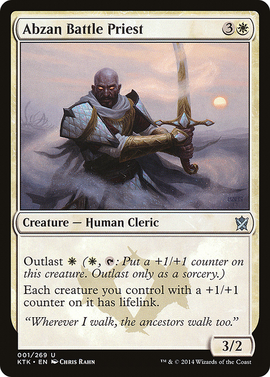 Abzan Battle Priest (KTK) #1 [EN/N]