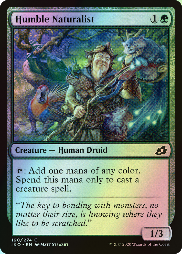 Humble Naturalist (IKO) #160 [EN/F]