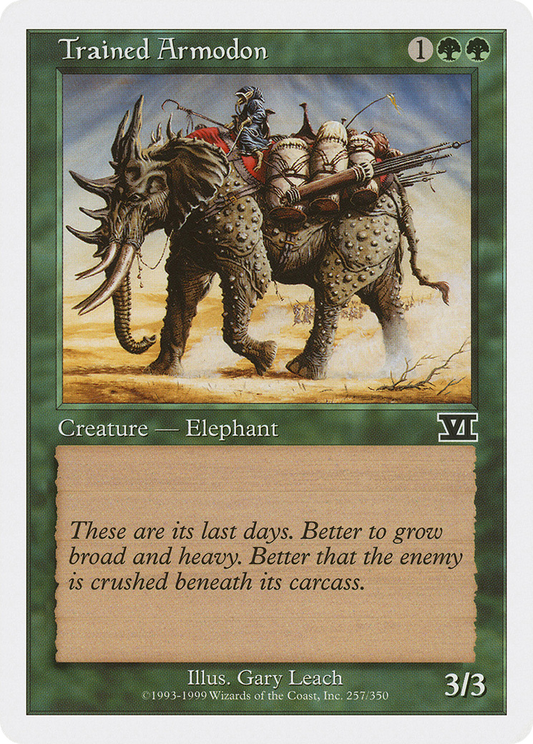 Trained Armodon (6ED) #257 [EN/N]