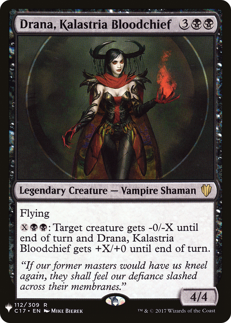 Drana, Kalastria Bloodchief (PLST) #C17-112 [EN/N]