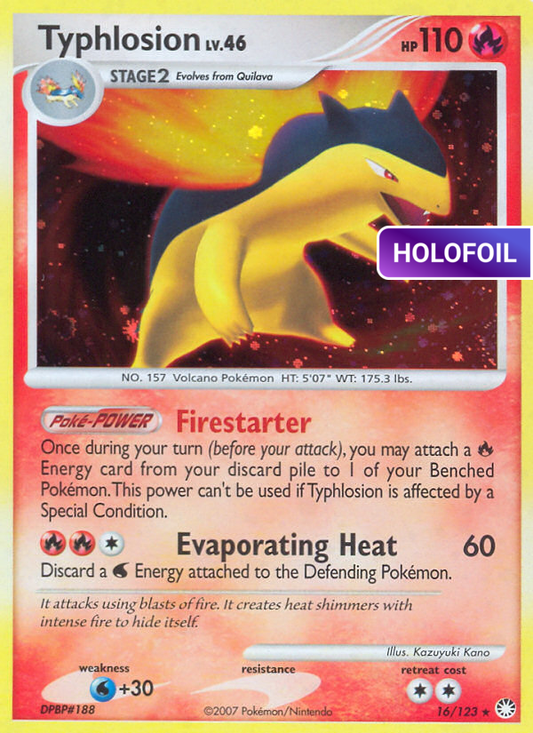 Typhlosion (MT) #16 [EN/H]