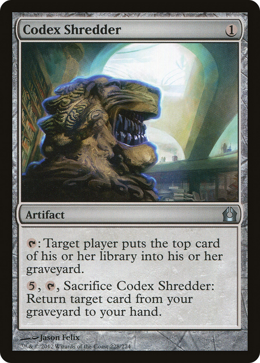 Codex Shredder (RTR) #228 [EN/N]