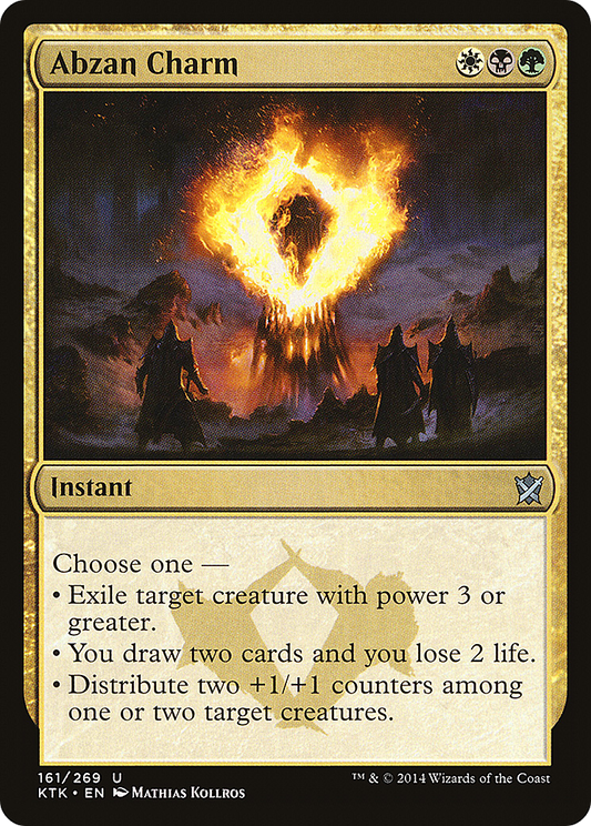 Abzan Charm (KTK) #161 [EN/N] s/o