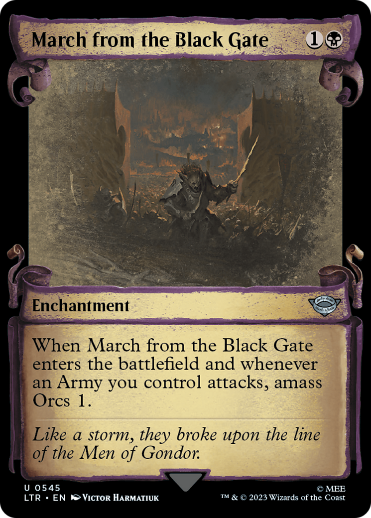 March from the Black Gate (LTR) #545 [EN/N]