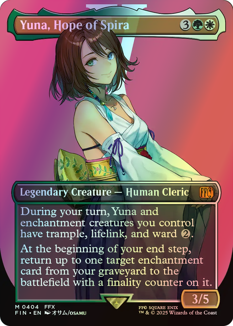 Yuna, Hope of Spira (FIN) #404 [EN/F] s/o