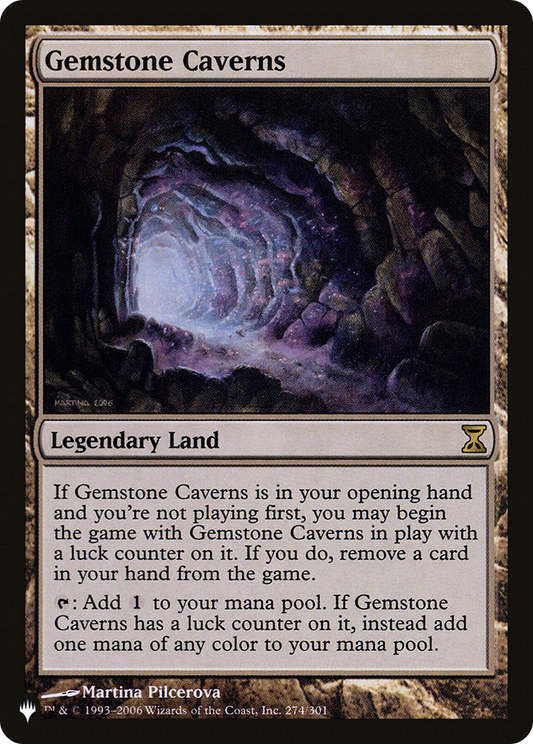 Gemstone Caverns (PLST) #TSP-274 [EN/N]