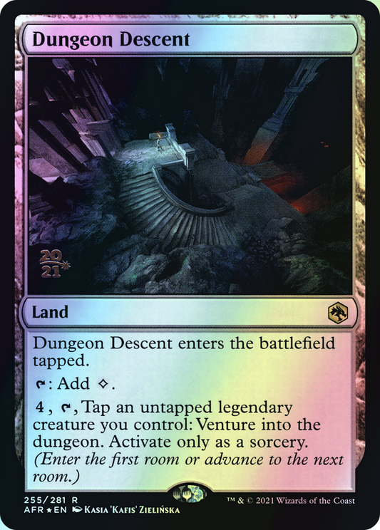 Dungeon Descent (PAFR) #255s [EN/F]