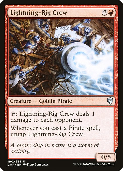Lightning-Rig Crew (CMR) #190 [EN/N] s/o