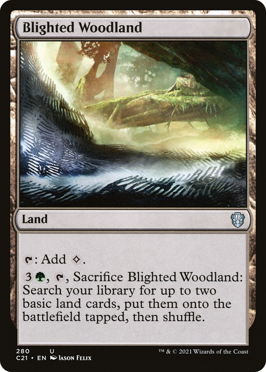 Blighted Woodland (C21) #280 [EN/N] s/o