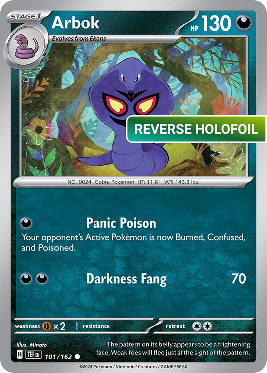 Arbok (TEF) #101 [EN/R]