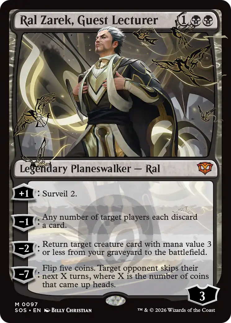 Ral Zarek, Guest Lecturer (SOS) #97 [EN/N]