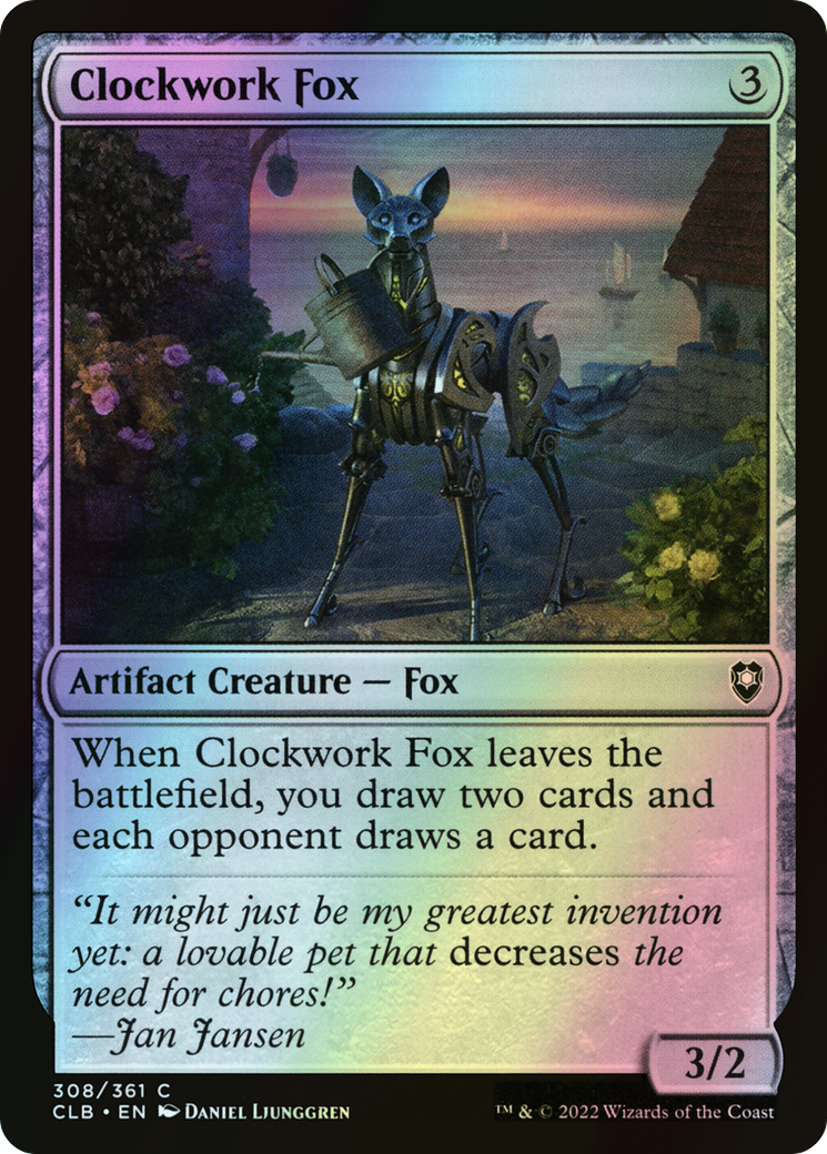 Clockwork Fox (CLB) #308 [EN/F]