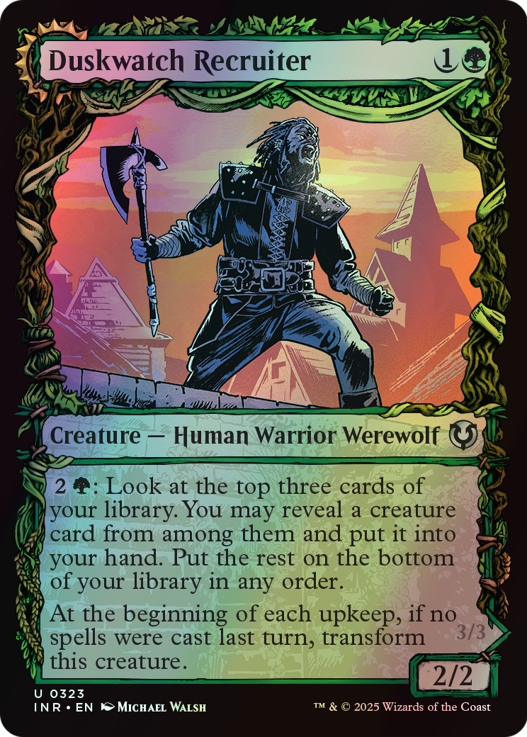 Duskwatch Recruiter // Krallenhorde Howler (INR) #323 [EN/F]