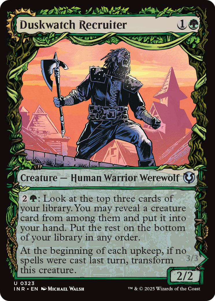 Duskwatch Recruiter // Krallenhorde Howler (INR) #323 [EN/N]