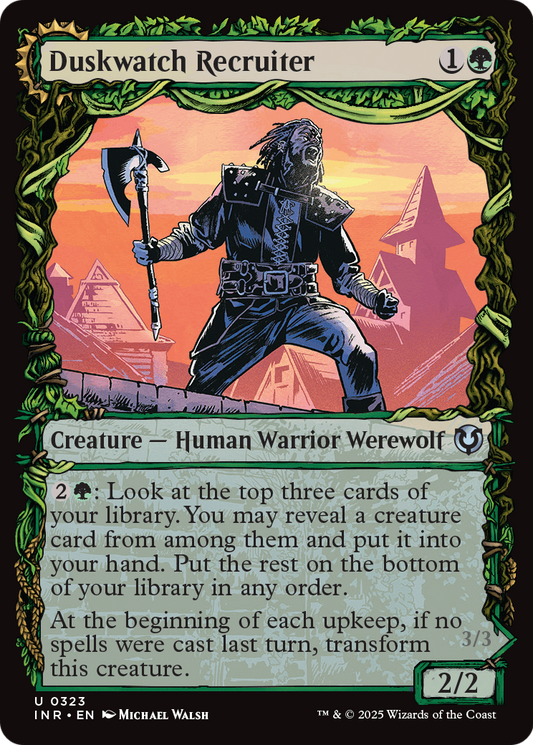 Duskwatch Recruiter // Krallenhorde Howler (INR) #323 [EN/N]