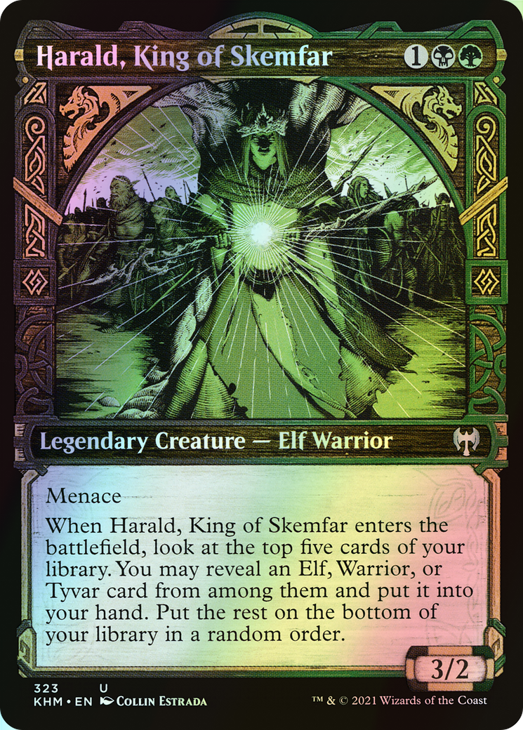 Harald, King of Skemfar (KHM) #323 [EN/F] s/o