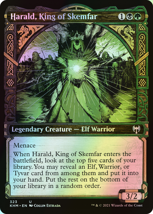 Harald, King of Skemfar (KHM) #323 [EN/F] s/o